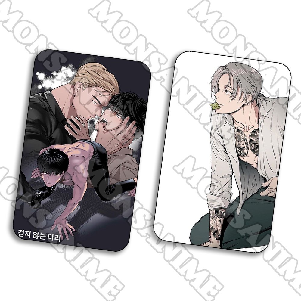 Ảnh card bo góc in hình Khi đôi chân thôi bước Legs That Won't Walk BL thẻ bo viền 5*8cm chibi sưu tầm 1 tấm