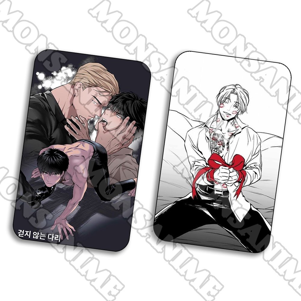 Ảnh card bo góc in hình Khi đôi chân thôi bước Legs That Won't Walk BL thẻ bo viền 5*8cm chibi sưu tầm 1 tấm