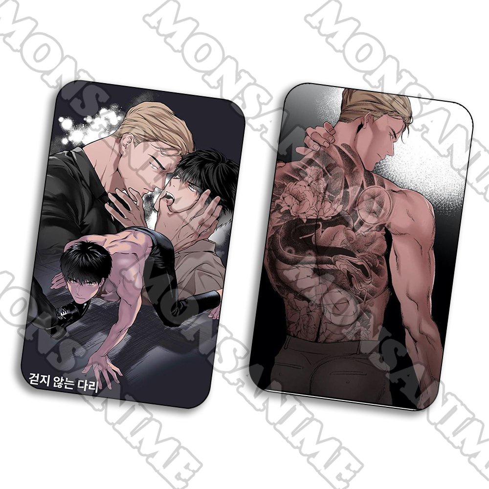 Ảnh card bo góc in hình Khi đôi chân thôi bước Legs That Won't Walk BL thẻ bo viền 5*8cm chibi sưu tầm 1 tấm