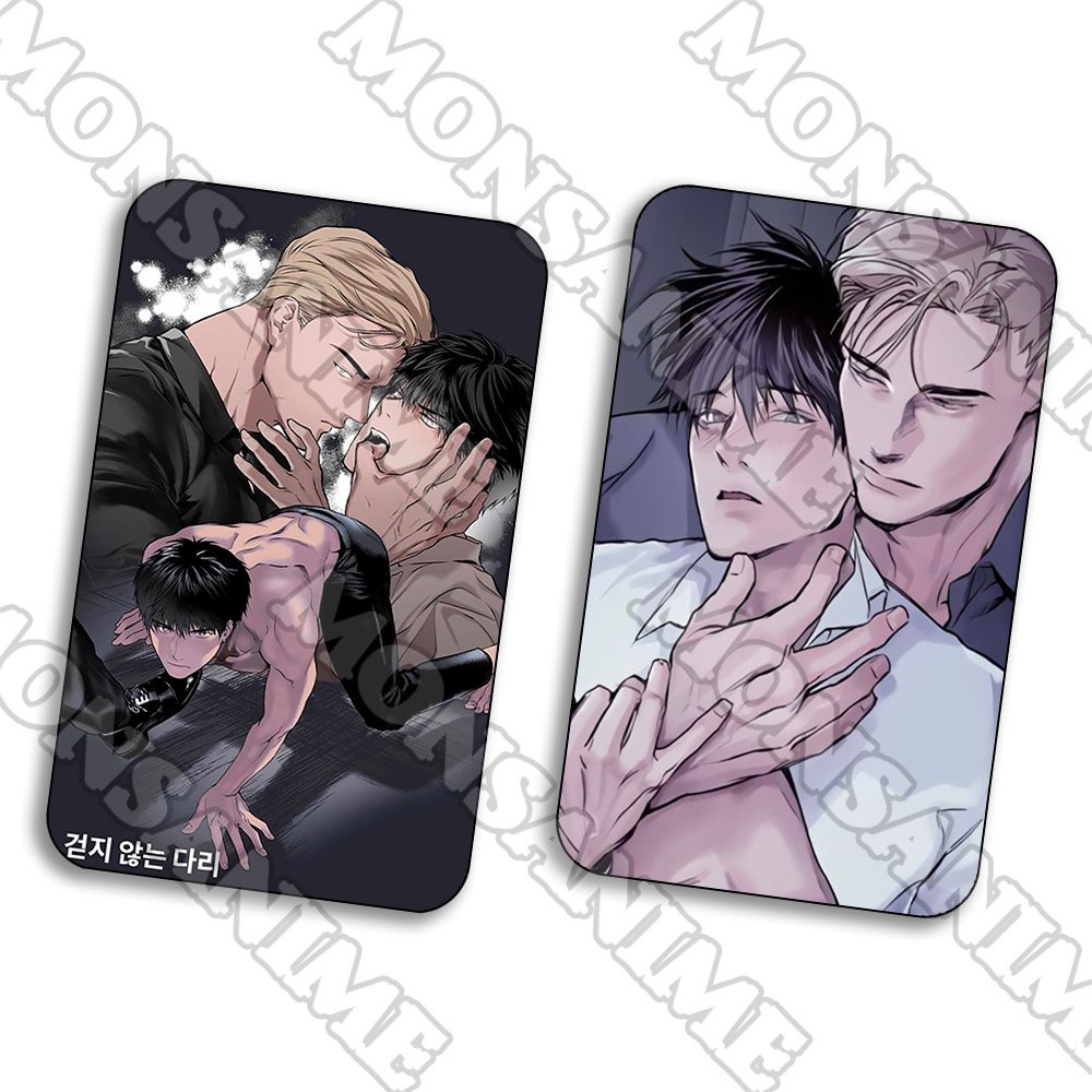 Ảnh card bo góc in hình Khi đôi chân thôi bước Legs That Won't Walk BL thẻ bo viền 5*8cm chibi sưu tầm 1 tấm