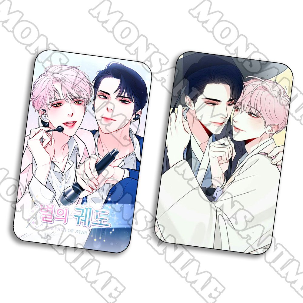 Ảnh card bo góc in hình Quỹ đạo của chòm sao BL thẻ bo viền 5*8cm chibi sưu tầm 1 tấm