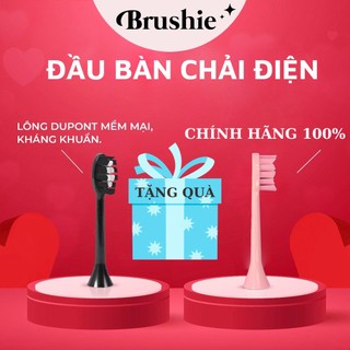   Quà+Chính hãng  Brushie Set 3 Đầu bàn chải điện Brushie Limited Brushie Ultra đầu bàn chải điện chính hãng 100% 4 màu 