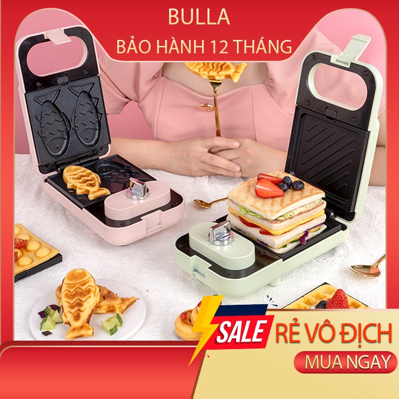 [Sale Giá Gốc] Máy nướng bánh mì sandwich và làm bánh DONATI & YIDPU x BULLA