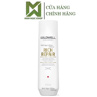 Dầu gội phục hồi tóc hư tổn Goldwell Dualsenses Rich Repair 250ML