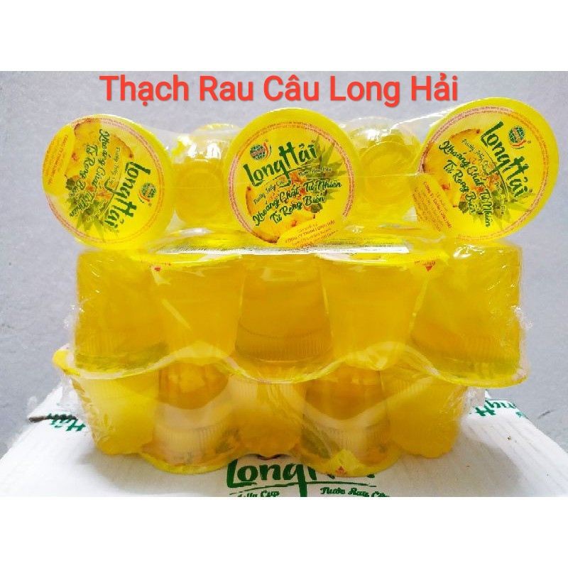 Thạch Cốc Nhiều Vị Rau Câu Long Hải ( 1 Dây 5 Cốc)