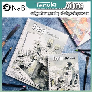 Sketchbook Ima Nabii gáy xoắn (A4/A5)