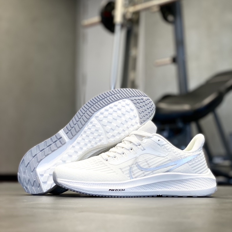 Giầy thể thao tập gym chạy bộ nam nữ full trắng