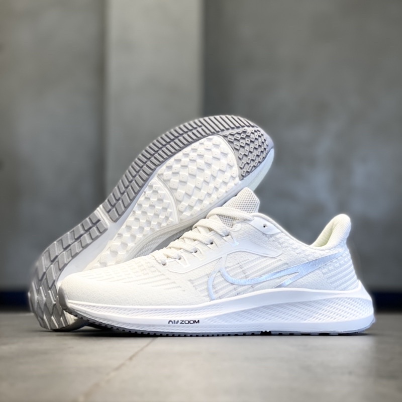 Giầy thể thao tập gym chạy bộ nam nữ full trắng