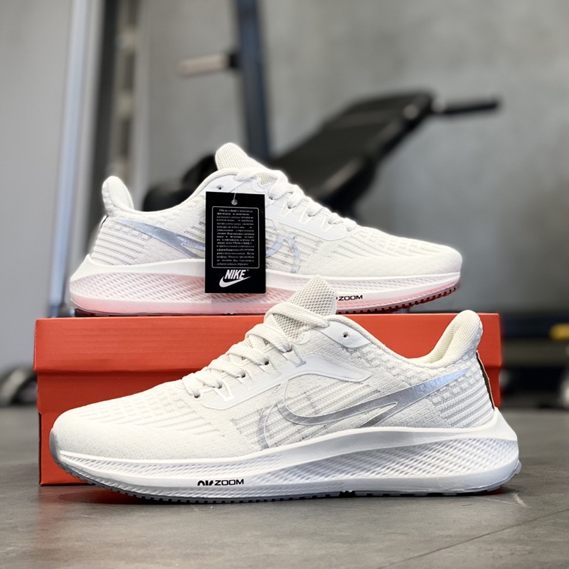 Giầy thể thao tập gym chạy bộ nam nữ full trắng