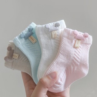 Tất cho bé sơ sinh ,tất lưới, tất hình gấu cho bé ankids