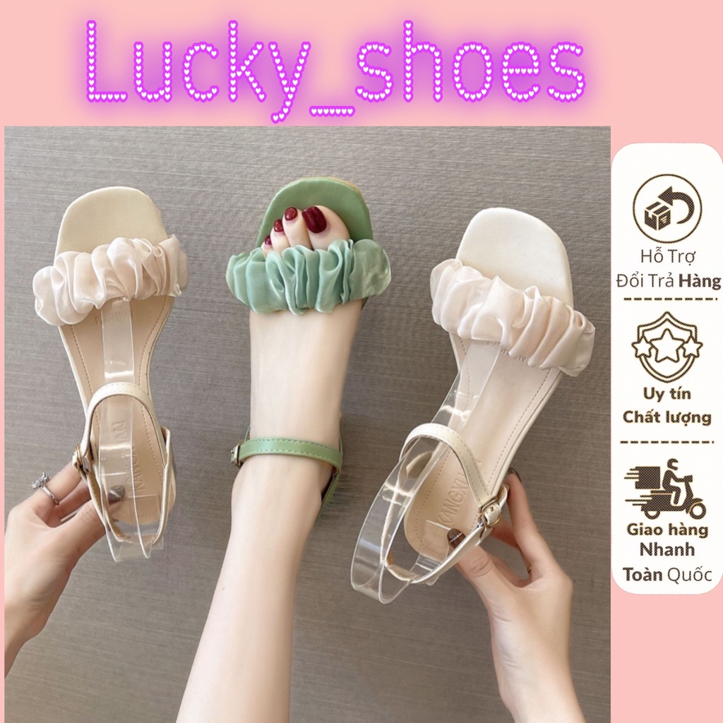 Sandan quai voan nhún bèo xinh 5cm - B8