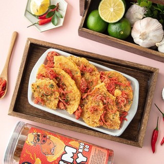 Cơm cháy lắc khô bò túi 100g đồ ăn vặt yoyo