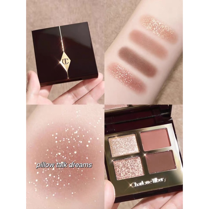 Phấn Mắt Charlotte Tilbury Eyeshadow Exagger Eyes/Pillow Talk Luxury Palette