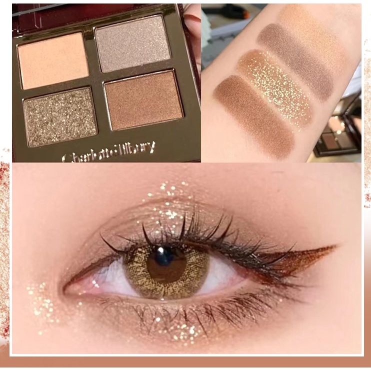 Phấn Mắt Charlotte Tilbury Eyeshadow Exagger Eyes/Pillow Talk Luxury Palette