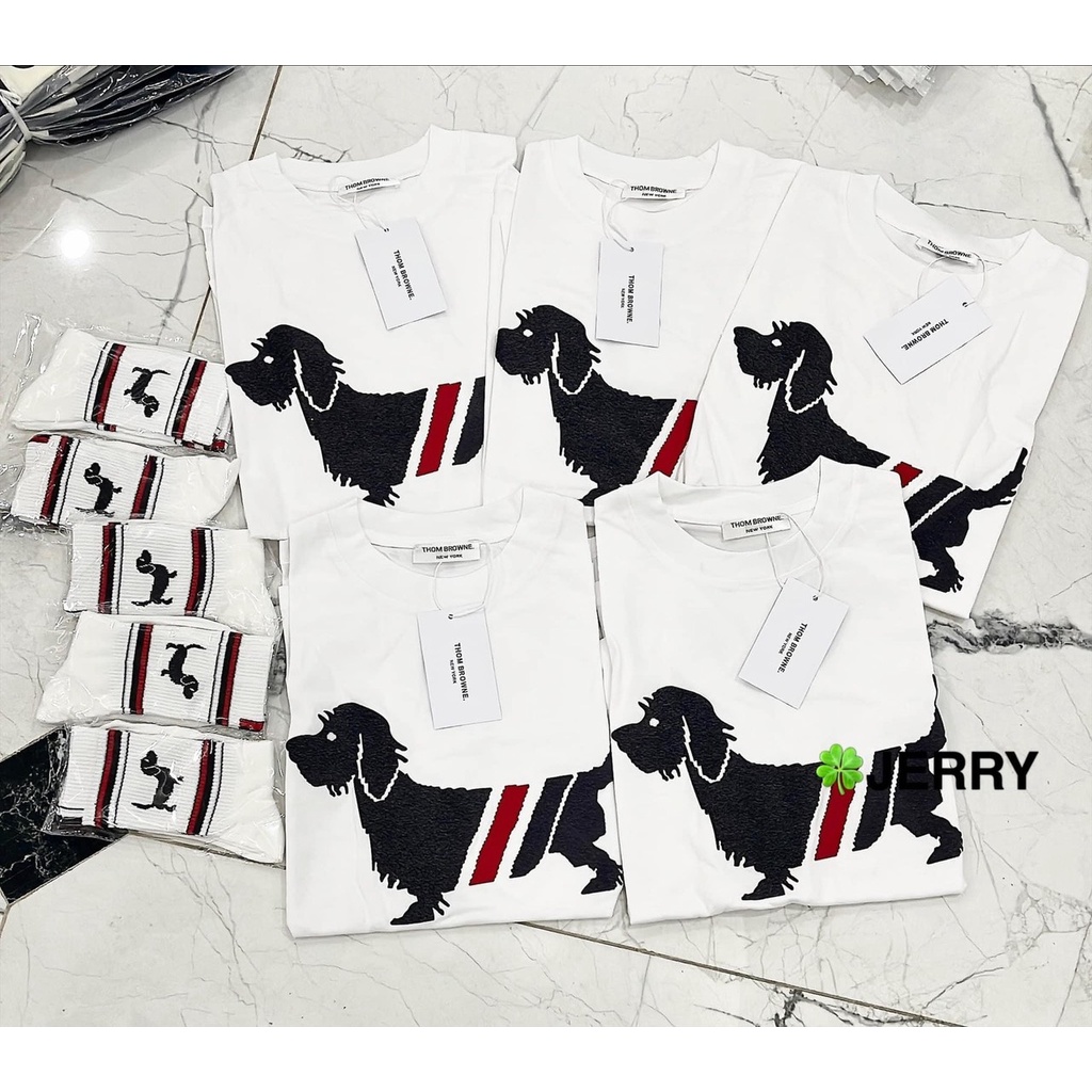 Áo PHÔNG CỌC TAY nam nữ Áo phông Cún thome chéo, Áo phông nam Áo phông nữ