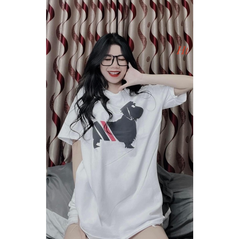 Áo PHÔNG CỌC TAY nam nữ Áo phông Cún thome chéo, Áo phông nam Áo phông nữ