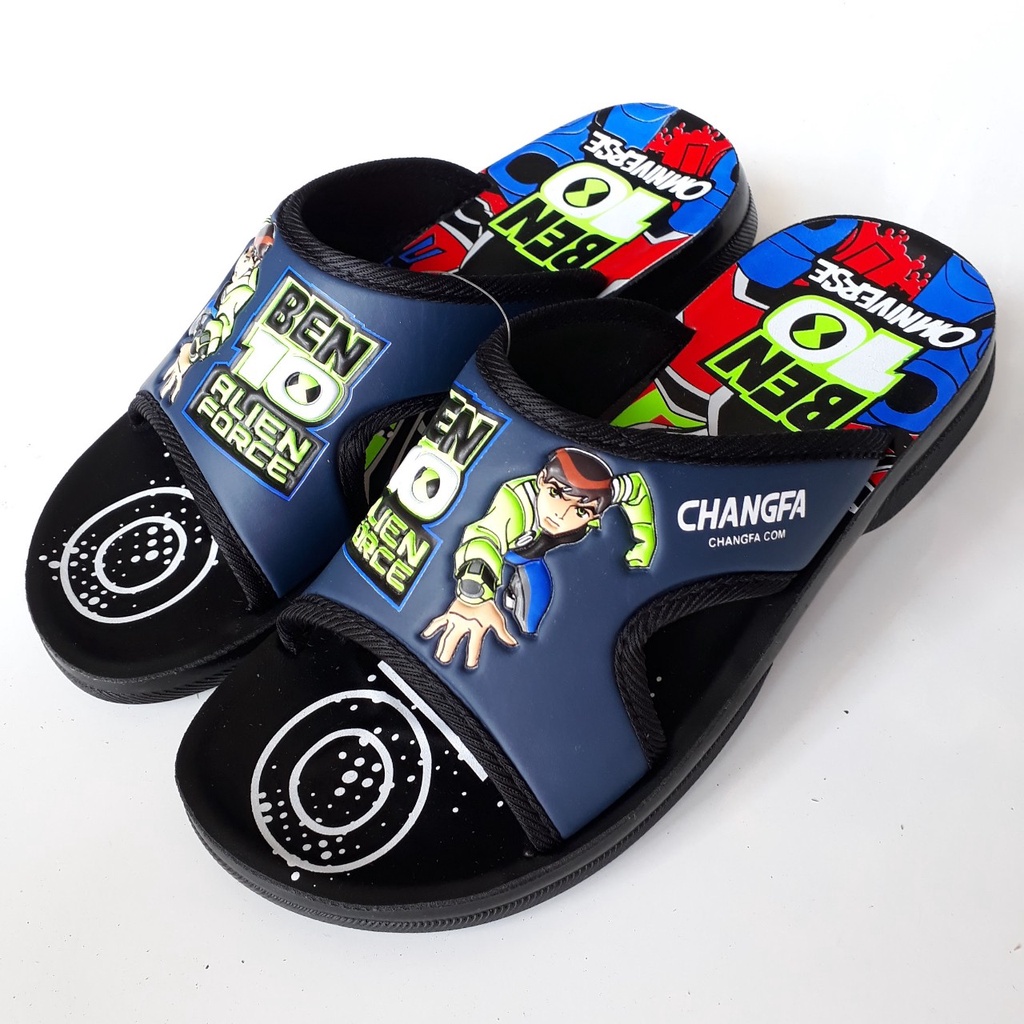 Dép Bé Trai Quai Ngang Dáng Thể Thao Quai Mềm Đế Êm HKT Shop SD872