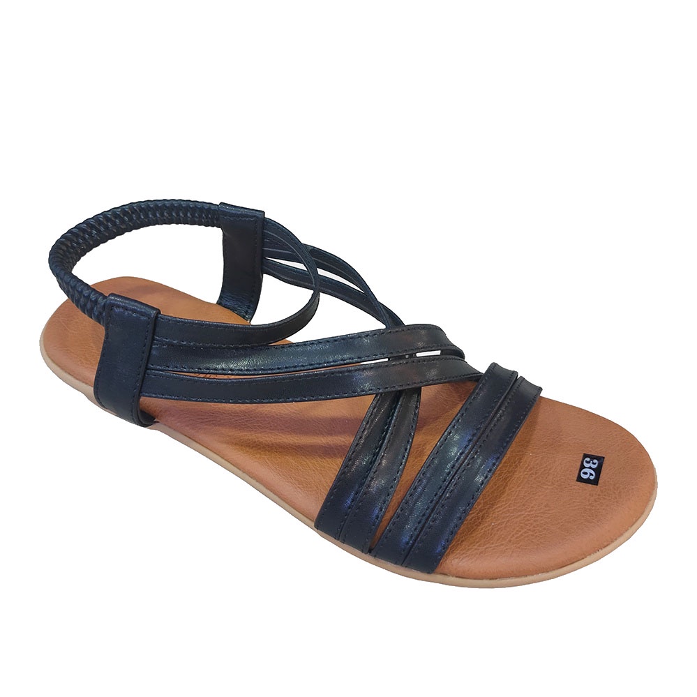 Giày Sandal nữ quai dây mảnh HÀ NAM da bò thật thời trang cao cấp DNU2112d