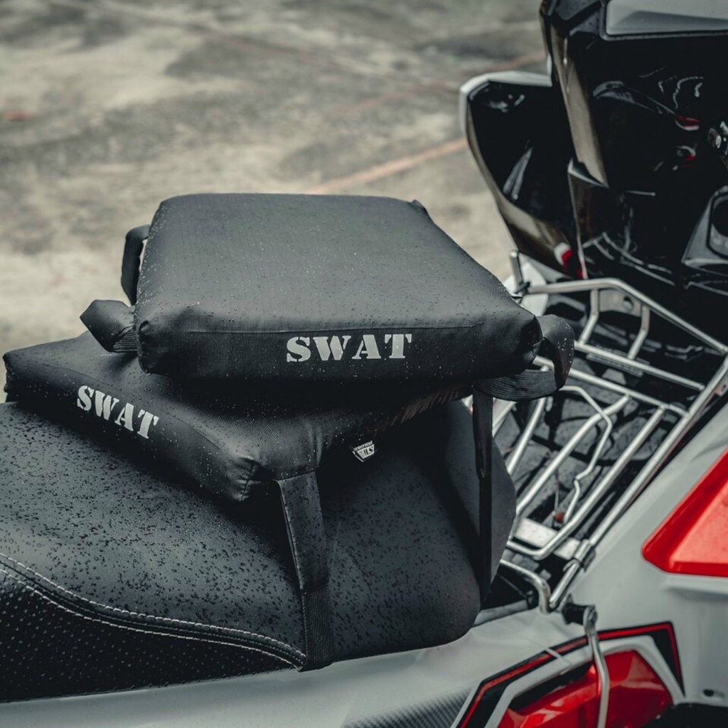 Đệm lót yên xe máy SWAT siêu êm, đàn hồi tốt, các loại xe máy đều dùng được