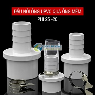 Đầu nối ống UPVC qua ống mềm