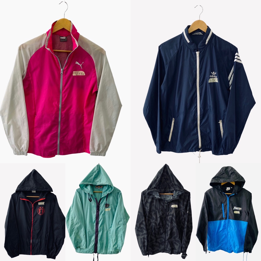 Áo Khoác Dù Nhật Secondhand Nam Nữ, Áo Jacket Dù 2hand Mùa Hè Unisex