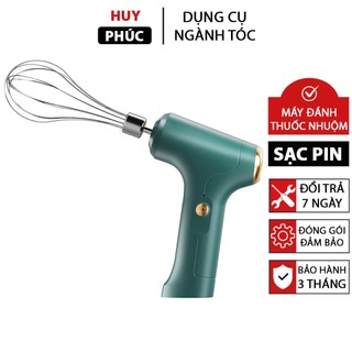  Máy đánh thuốc nhuộm tóc sạc pin máy đánh trứng đa năng cho Salon Barber N1 