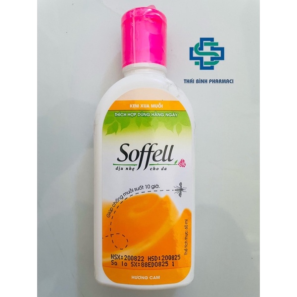 Soffelt gel chống muỗi chai 60ml