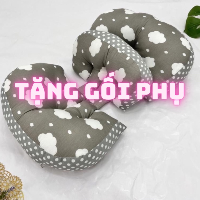 gối bầu cánh tiên mẫu mới 2023 giúp mẹ bầu có giấc ngủ ngon ( tặng kèm gối phụ )