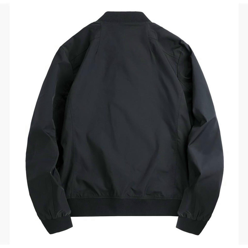 Áo khoác dù cổ bomber Nam Nữ trơn bo thun khóa kéo xịn sò mẫu mới 2023 MCTkhoac294