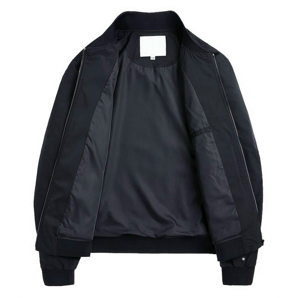 Áo khoác dù cổ bomber Nam Nữ trơn bo thun khóa kéo xịn sò mẫu mới 2023 MCTkhoac294