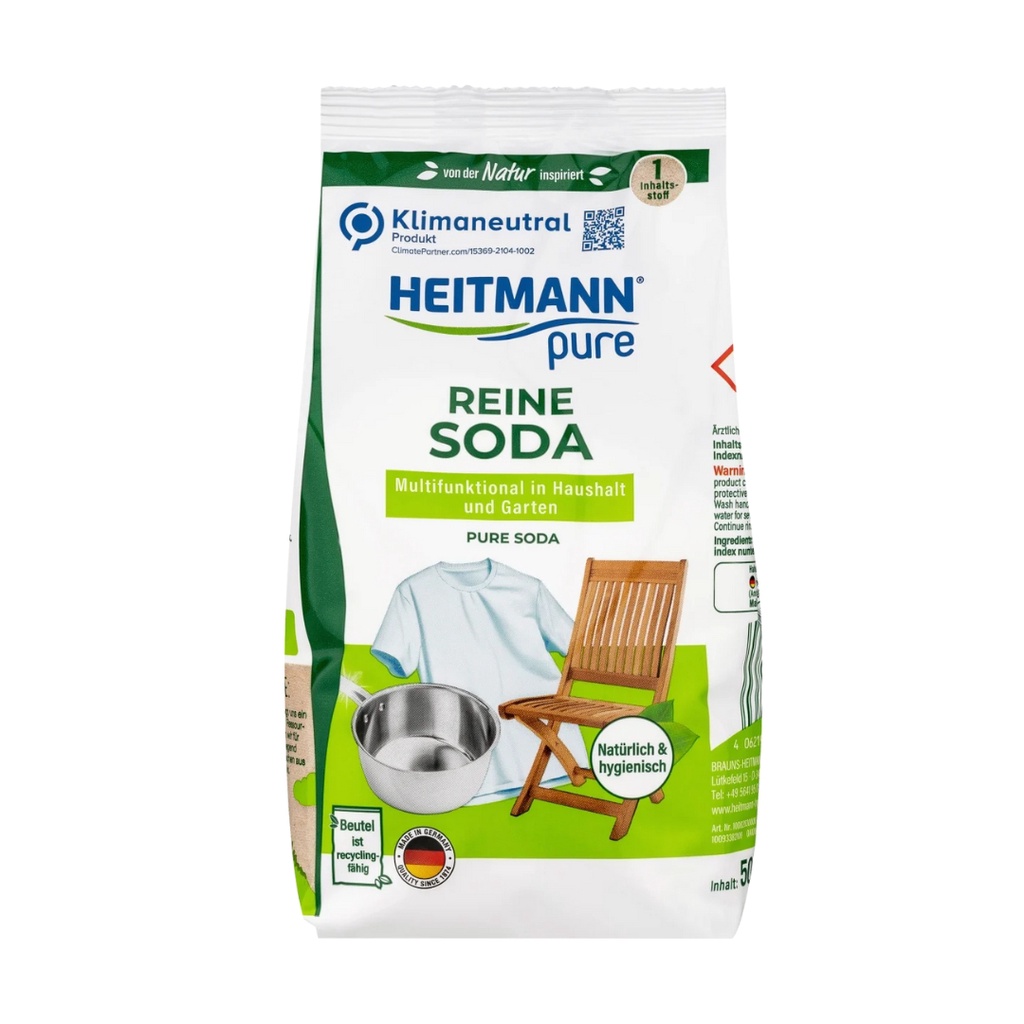 Bột soda HEITMANN 500g vệ sinh siêu sạch