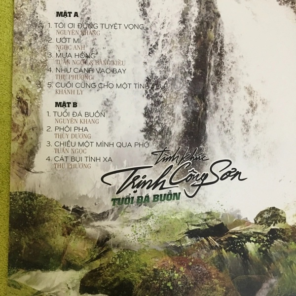 Đĩa than Tình khúc trịnh công sơn