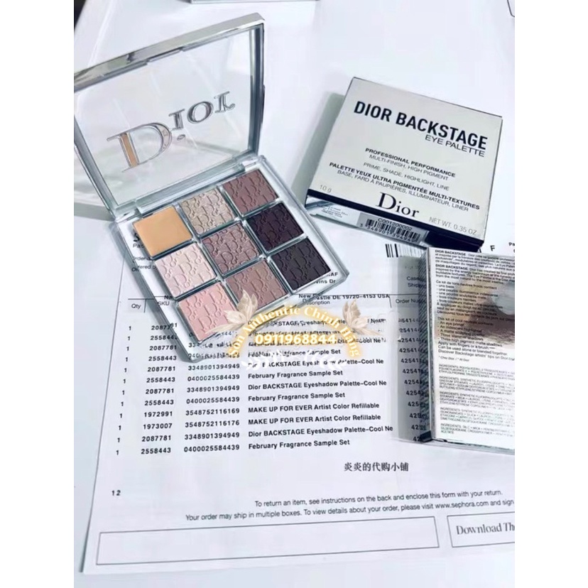 Bảng Phấn Mắt Dior Backstage Eye Palette