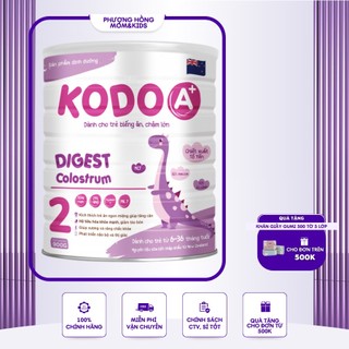Sữa kodo a+ digest colostrum dành cho trẻ biếng ăn, chậm lớn 900gr date 2025