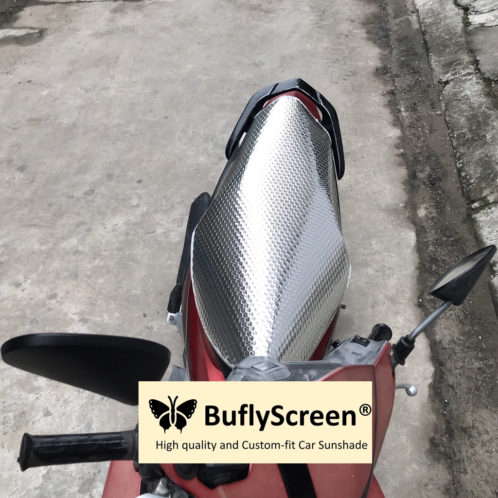 Loại tốt -Tấm che nắng yên xe máy các loại, xe đạp điện - Model: Bufly MT01