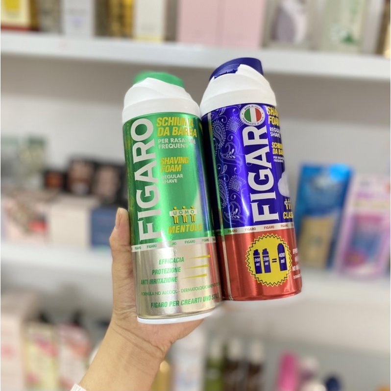 Bọt cạo râu FIGARO 🇮🇹 Ý 400ml