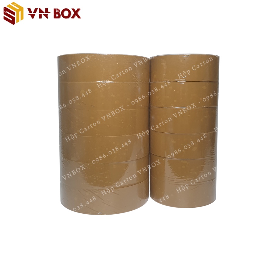 Băng dính 0.5kg lõi mỏng băng keo gói hàng trong suốt lõi thạch cao