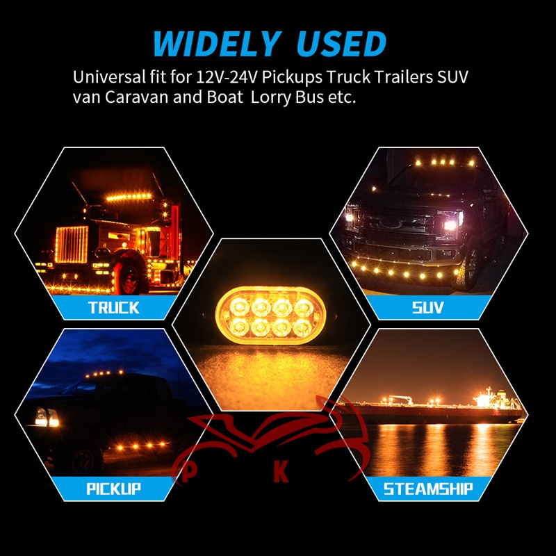 Đèn police chớp xanh đỏ 8 Led cao cấp 16 chế độ nháy cảnh sát vỏ nhôm CNC 12V-24V - DXZ