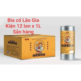 Bia Cổ Lão gia Bia lon Size Lớn 1000ml thơm ngon đậm đà tốt cho sức khỏe mỗi ngày