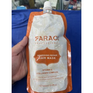 Dầu hấp collagen siêu mềm mượt faraci 500ml