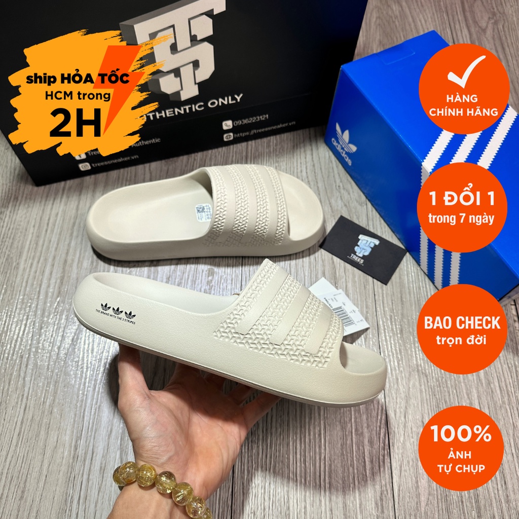 CHỐNG NƯỚC 100% Dép ADIDAS ADILETTE AYOON BLISS GX7064