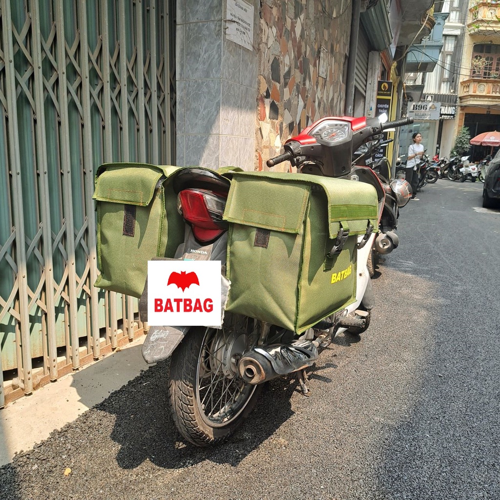 Túi Đồ Nghề Treo Hông Xe Máy Honda, Túi Bao Thư Báo, Túi Đồ Phượt Thủ Xe Ga, Xe Số 40X35X20Cm - Toolsbag.Vn