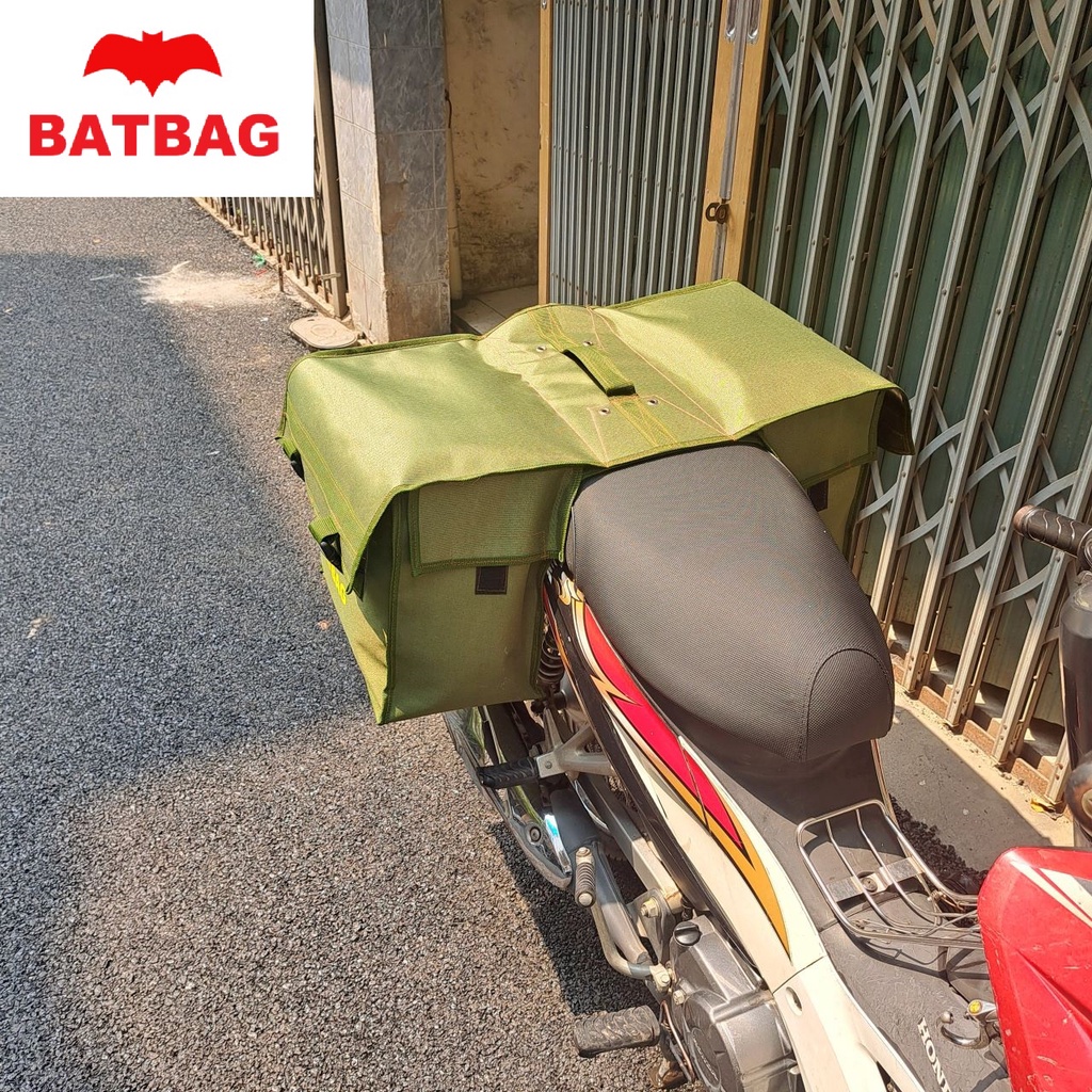 Túi Đồ Nghề Treo Hông Xe Máy Honda, Túi Bao Thư Báo, Túi Đồ Phượt Thủ Xe Ga, Xe Số 40X35X20Cm - Toolsbag.Vn