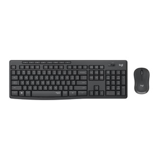 [Tặng lót chuột] Bàn phím chuột không dây Silent Logitech MK295, kết nối USB receiver