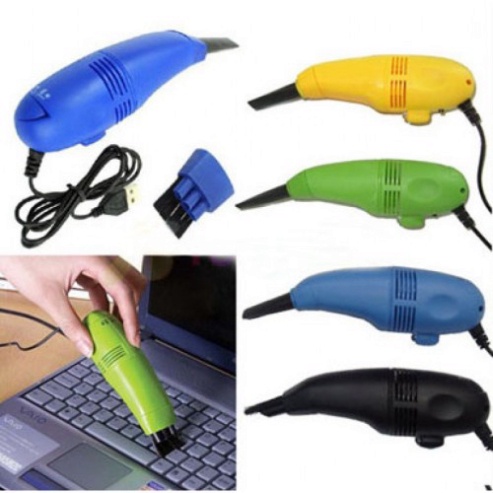 . Máy hút bụi mini cho bàn phím có Cổng USB Tiện Dụng Cho Laptop / Pc .