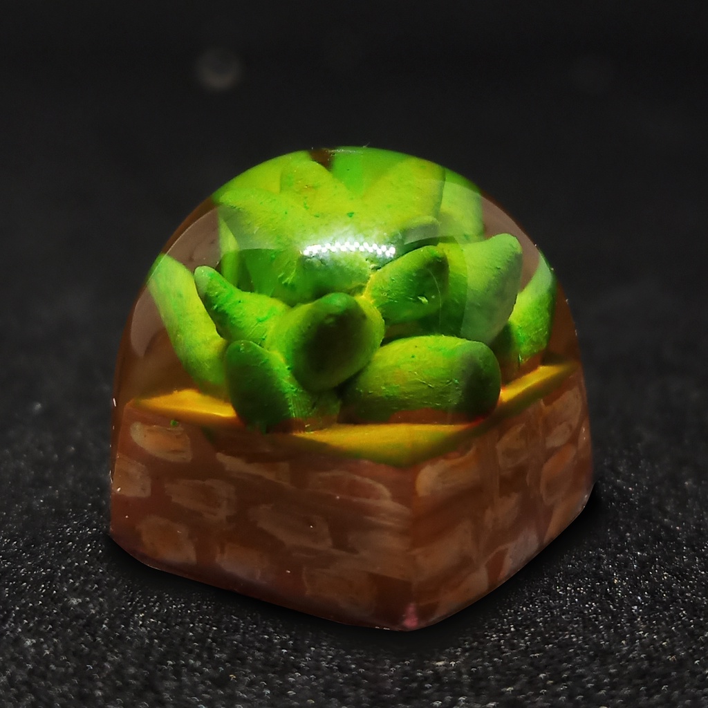 Mua Keycap Sen Đá DOM Doodle Caps Handmade Keycap Artisan Trang Trí Bàn ...