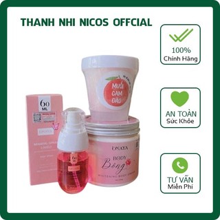 Body bông 500gr dưỡng trắng da body - onaya