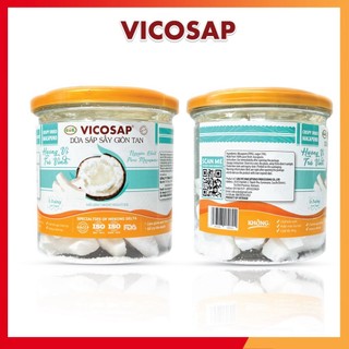 Dừa sáp sấy giòn tan nguyên chất 50gr