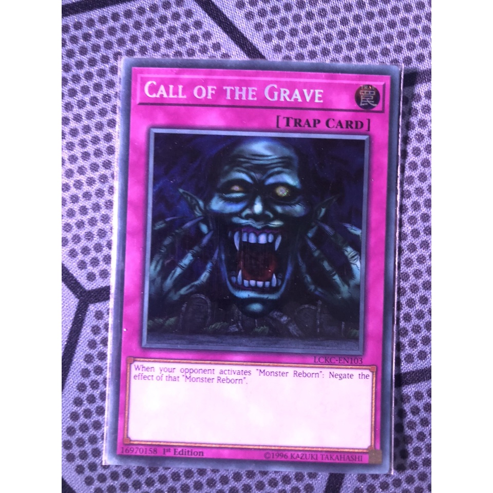 Call of the Grave - LCKC-EN103 - Secret Rare 1st Edition