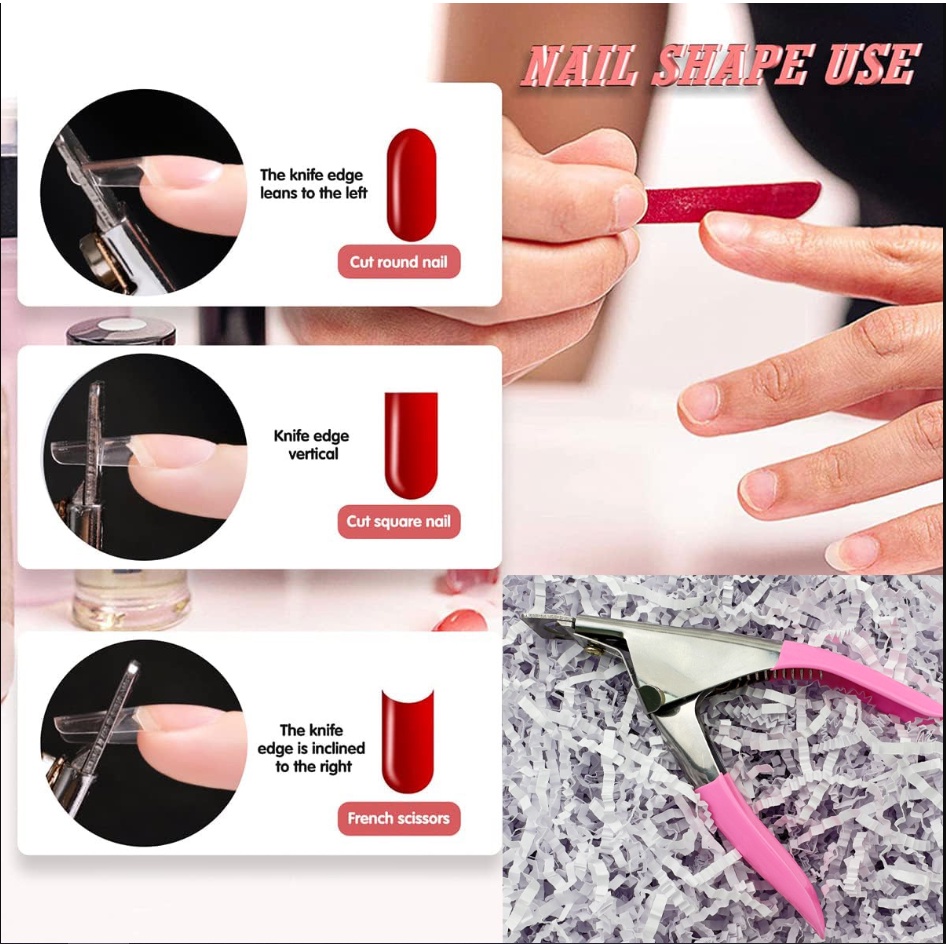 Kìm cắt móng giả - Kìm bấm móng típ chuyên dụng cho dân làm móng